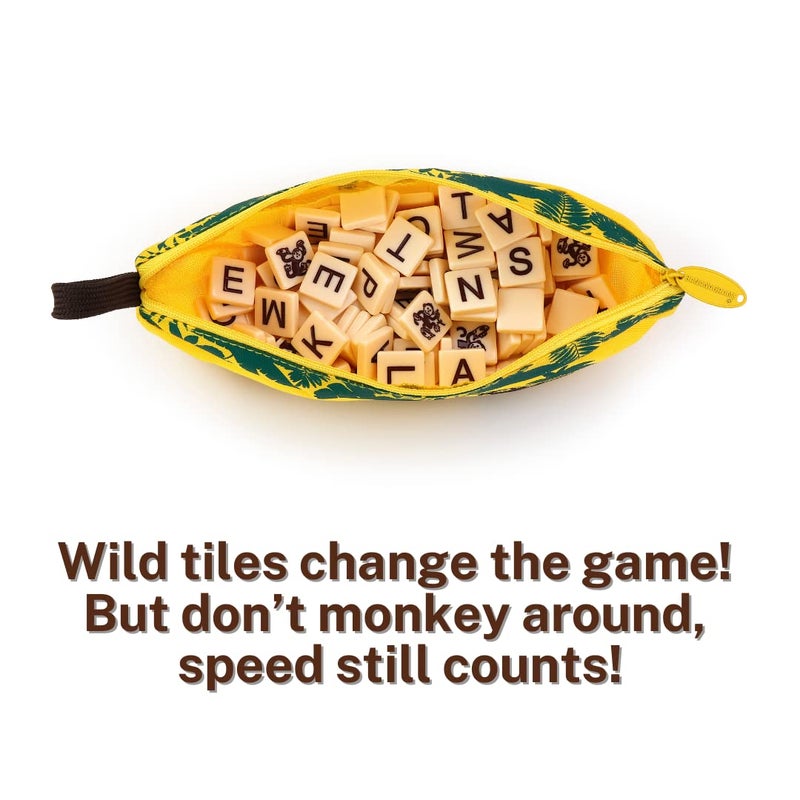 Bananagrams WildTiles Vocabulary Building and Spelling Improvement Lettered Tile Game for Ages 7 and Up - Image 4